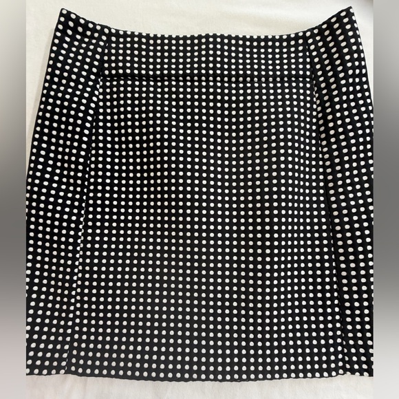 LOFT Black and White Polka Dot Skirt size 6 Y2K - Picture 11 of 12